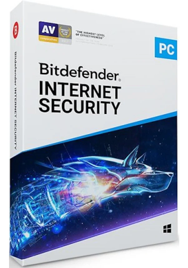 Bitdefender Internet Security Antivirüs 1 Yıl